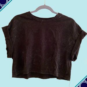 Black Distressed Forever 21 T-Shirt